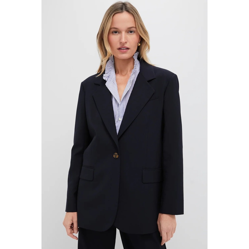 Tuckernuck Leo‎ Blazer Navy Medium New With Tags